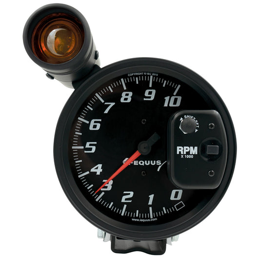 EQUUS 5in Dia Tachometer 10K RPM w/Ext Shift-Lite EQUUS