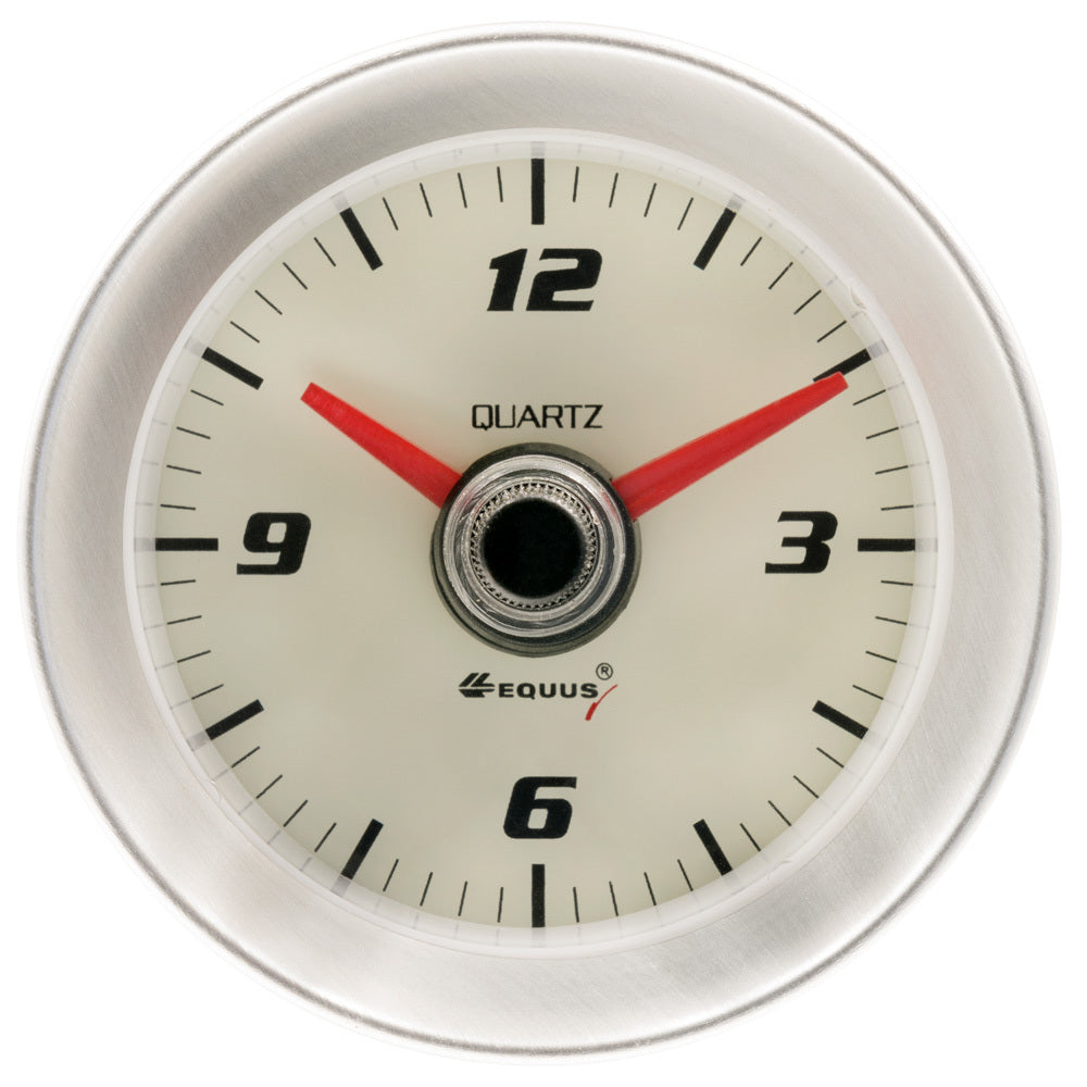 EQUUS 2.0 Dia Quartz Clock 12-Hour 360 Degree Sweep EQUUS