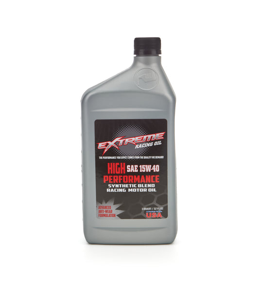 EXTREME RACING OIL 15W40 Synthetic Blend 1 Quart EXTREME RACING OIL