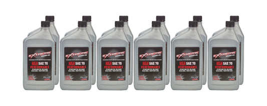 EXTREME RACING OIL SAE 70 Synthetic Blend 12 x 1 Quart EXTREME RACING OIL