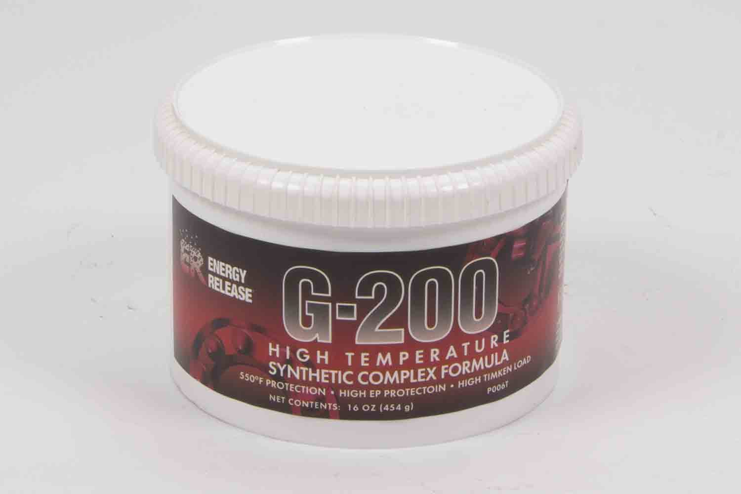 ENERGY RELEASE G-200 Grease Hi-Temp 16oz Tub Synthetic ENERGY RELEASE