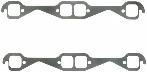 FEL-PRO SB Chevy Exhaust Gaskets SQUARE LARGE RACE PORTS FEL-PRO