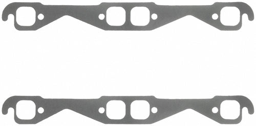 FEL-PRO SB Chevy Exhaust Gaskets Square Port Stock Size FEL-PRO