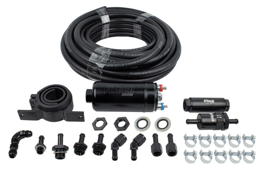 FiTECH FUEL INJECTION Master Fuel Delivery Kit Inline Frame Mount FiTECH FUEL INJECTION