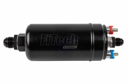 FiTECH FUEL INJECTION Inline 255Lph EFI Fuel Black Finish FiTECH FUEL INJECTION