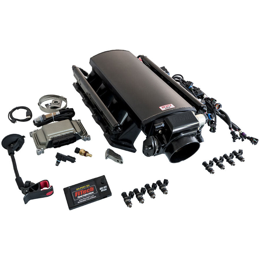 FiTECH FUEL INJECTION Ultimate EFI LS Kit 500 HP w/o Trans Control FiTECH FUEL INJECTION