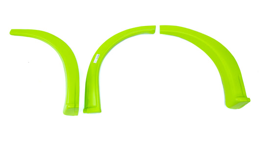 FIVESTAR MD3 Wheel Flares Dirt Fluorescent Green Left FIVESTAR