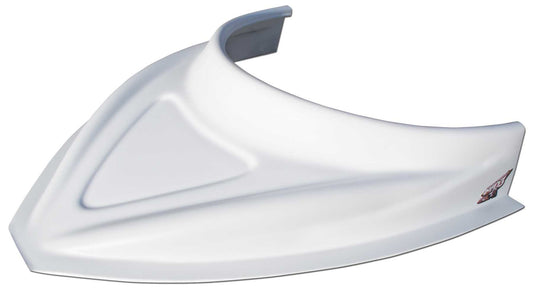 FIVESTAR MD3 Hood Scoop 3in Tall Curved White FIVESTAR