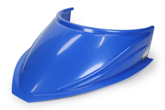 FIVESTAR MD3 Hood Scoop 5in Tall Curved Chevron Blue FIVESTAR