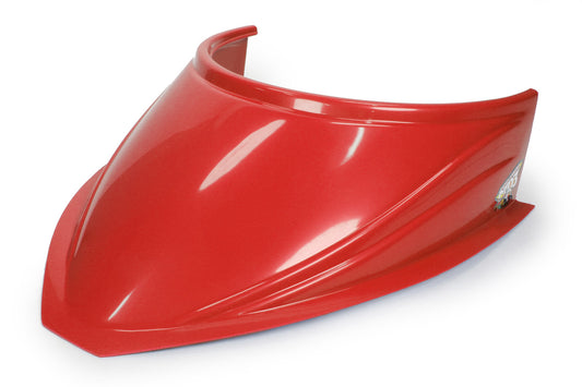 FIVESTAR MD3 Hood Scoop 5in Tall Curved Red FIVESTAR