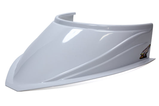 FIVESTAR MD3 Hood Scoop 5in Tall Curved White FIVESTAR