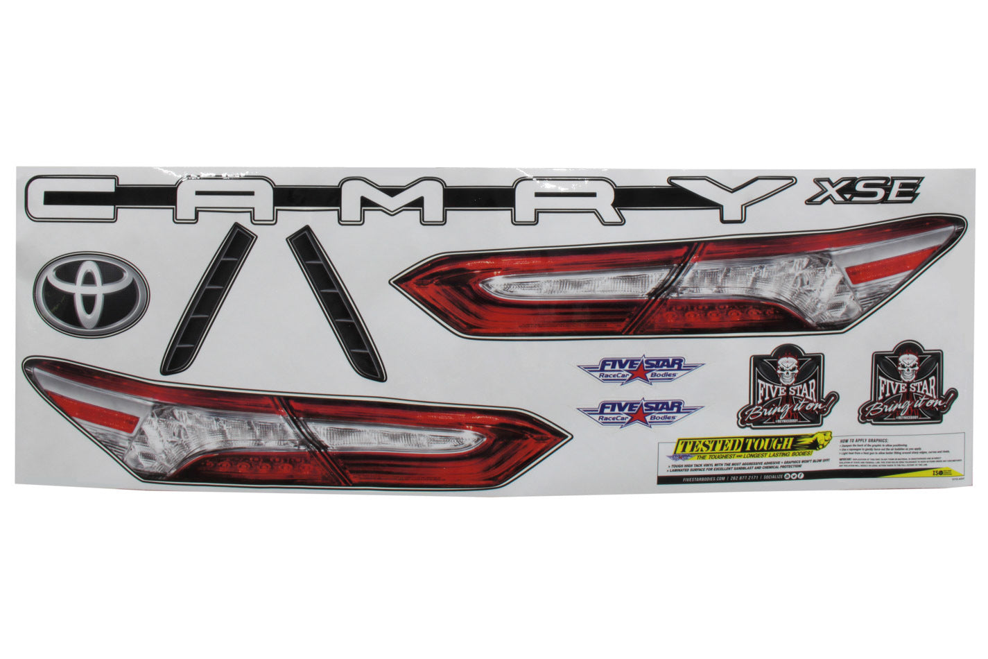 FIVESTAR 2019 LM Camry Tail ID Kit FIVESTAR