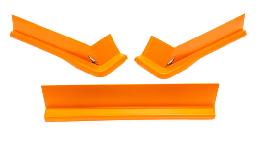 FIVESTAR Modified Aero Valance 3pc. Orange FIVESTAR