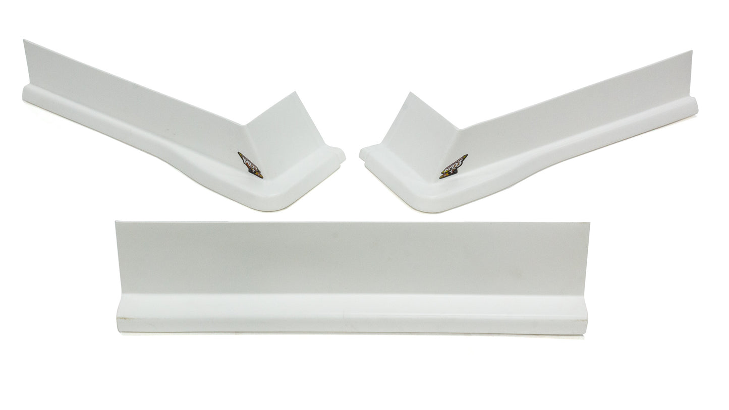 FIVESTAR Modified Aero Valance 3pc. White FIVESTAR