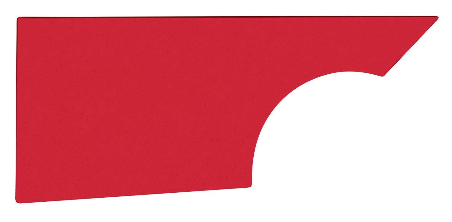 FIVESTAR Quarter Panel Dirt Right Side Red FIVESTAR