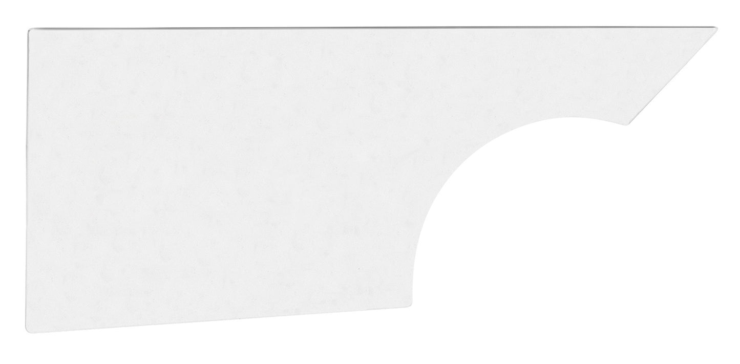 FIVESTAR Quarter Panel Dirt Right Side White FIVESTAR