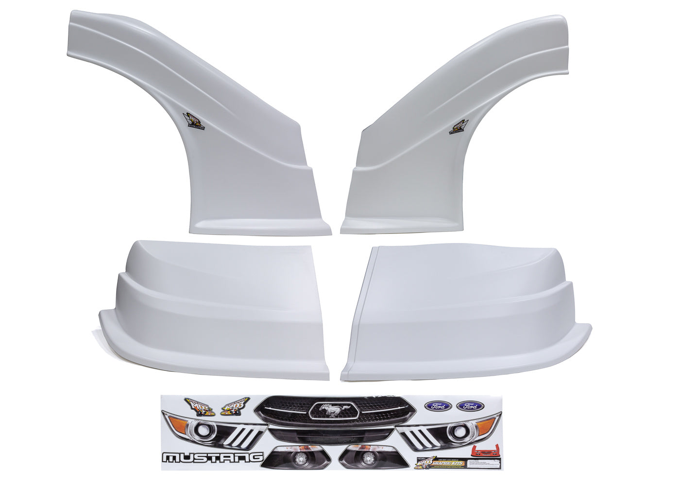 FIVESTAR MD3 Evo DLM Combo Flt RS Mustang White FIVESTAR