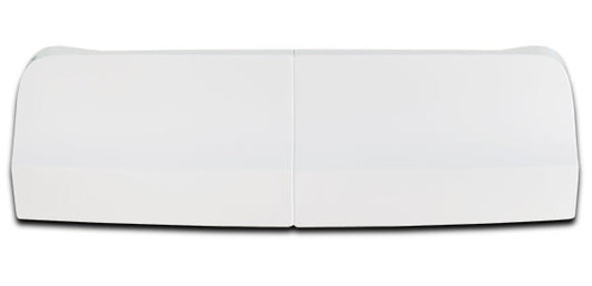 FIVESTAR ABC Rear Bumper Cover Plastic White FIVESTAR