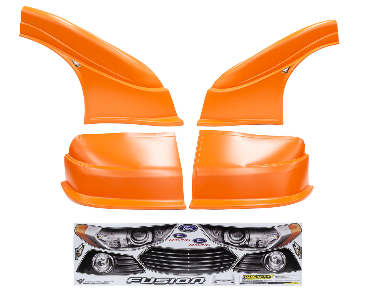 FIVESTAR New Style Dirt MD3 Combo 13 Fusion Chevron Orange FIVESTAR