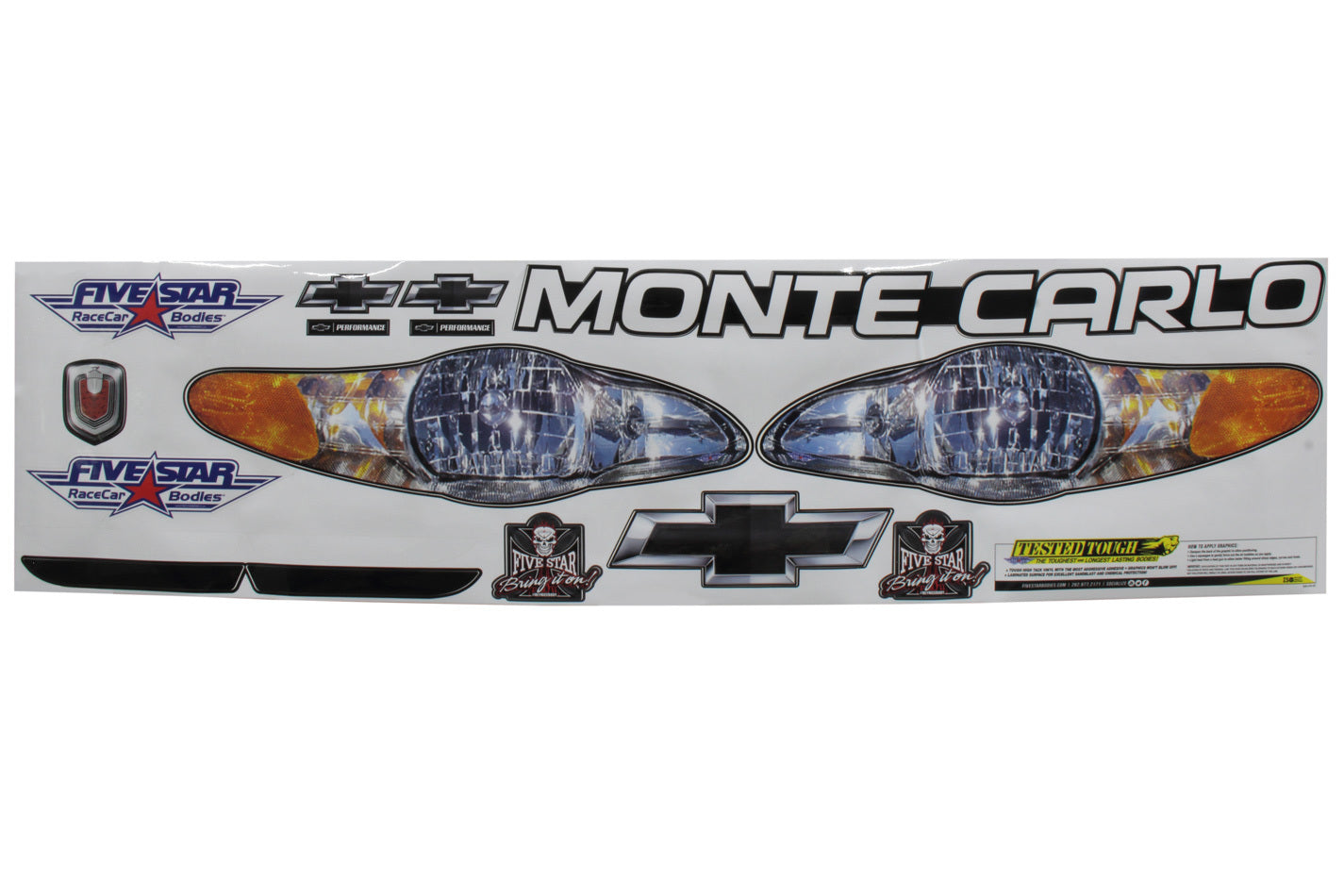 FIVESTAR Nose Only Graphics 00-05 Monte Carlo FIVESTAR