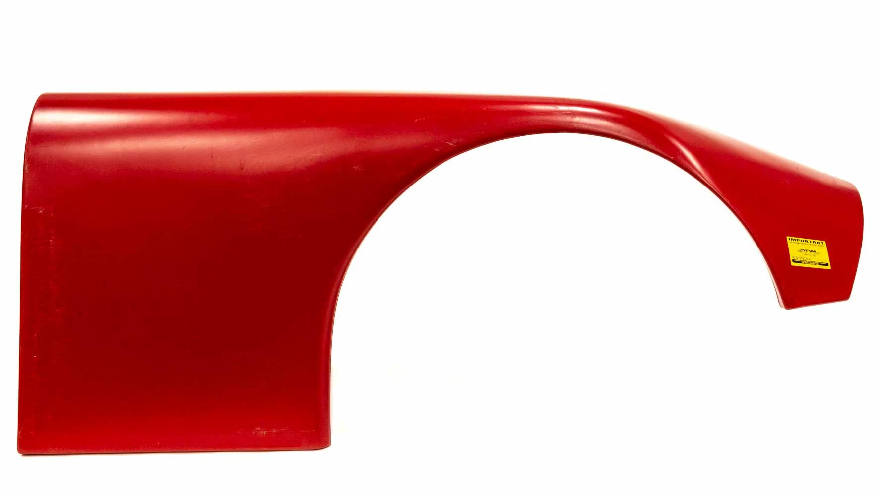 FIVESTAR ABC Plastic Fender Wide Right Red FIVESTAR