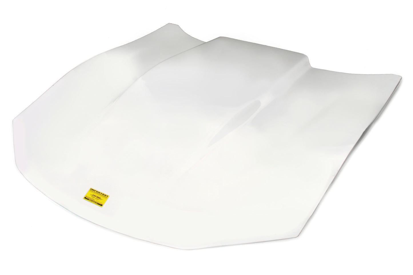 FIVESTAR Composite Hood White 2.5in Scoop FIVESTAR