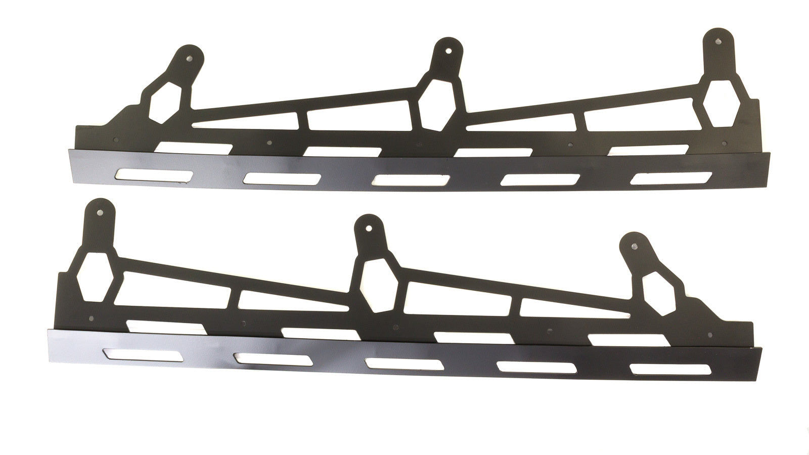 FIVESTAR ABC Spoiler 60in x 6.5in 70 Deg Repl Brackets Blk FIVESTAR