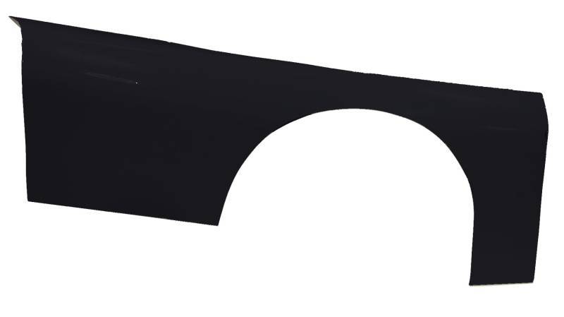 FIVESTAR Quarter Panel Aluminum Right Black FIVESTAR