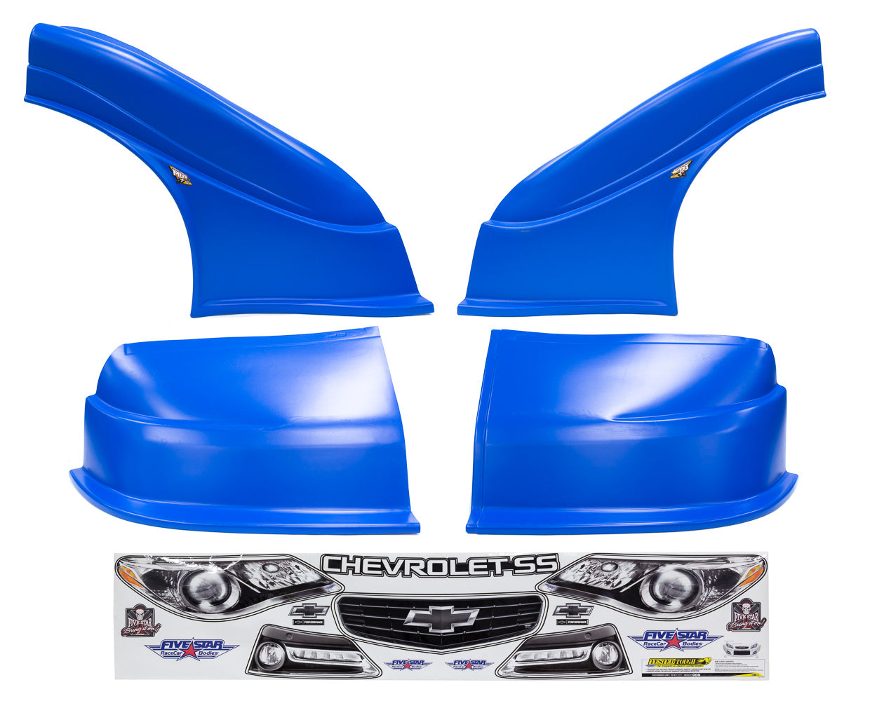 FIVESTAR New Style Dirt MD3 Combo Chevy SS Chevron Blue FIVESTAR