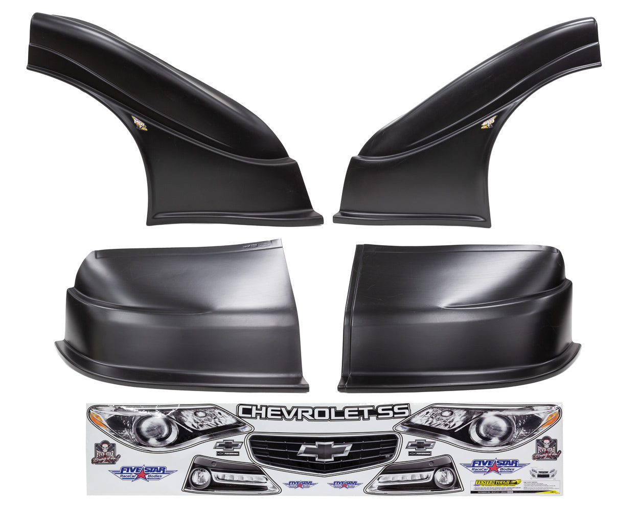 FIVESTAR New Style Dirt MD3 Combo Chevy SS Black FIVESTAR