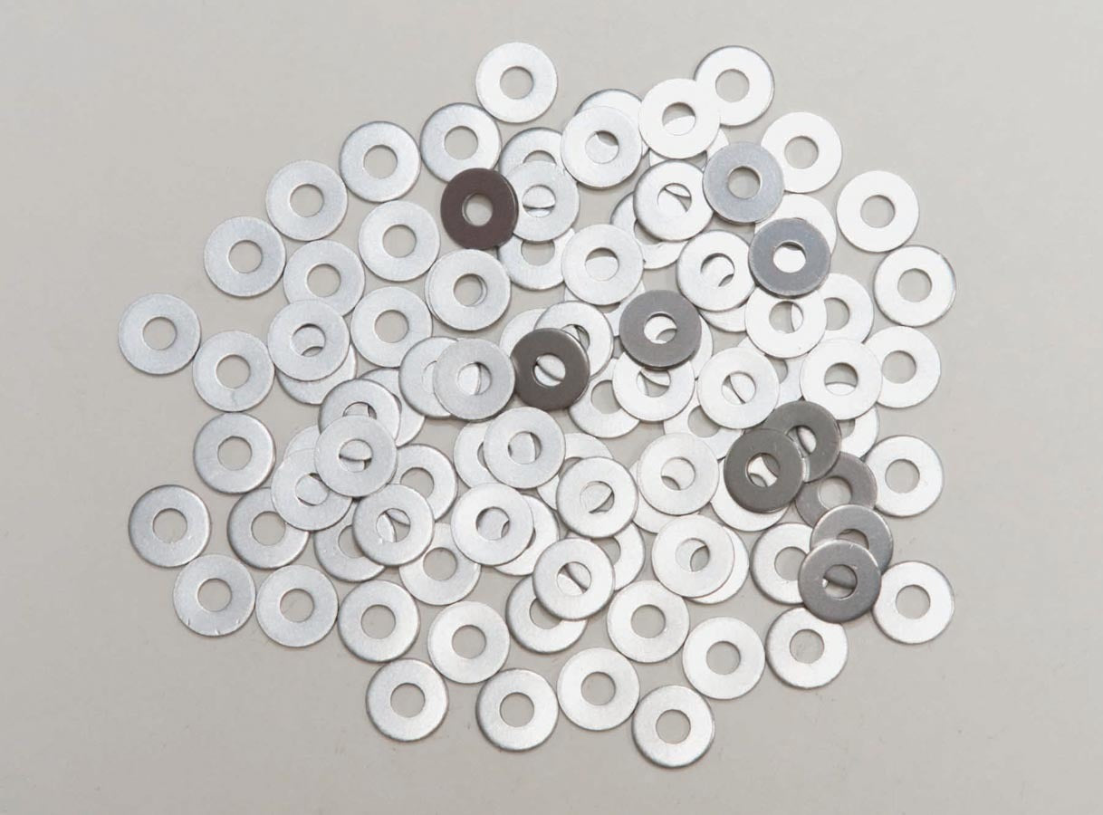 FIVESTAR Washers Back-up Alum 3/16in  (100pk) FIVESTAR