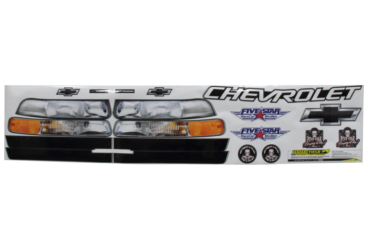 FIVESTAR Graphics Kit Chevy Pkup Truck Decal Sticker Head FIVESTAR