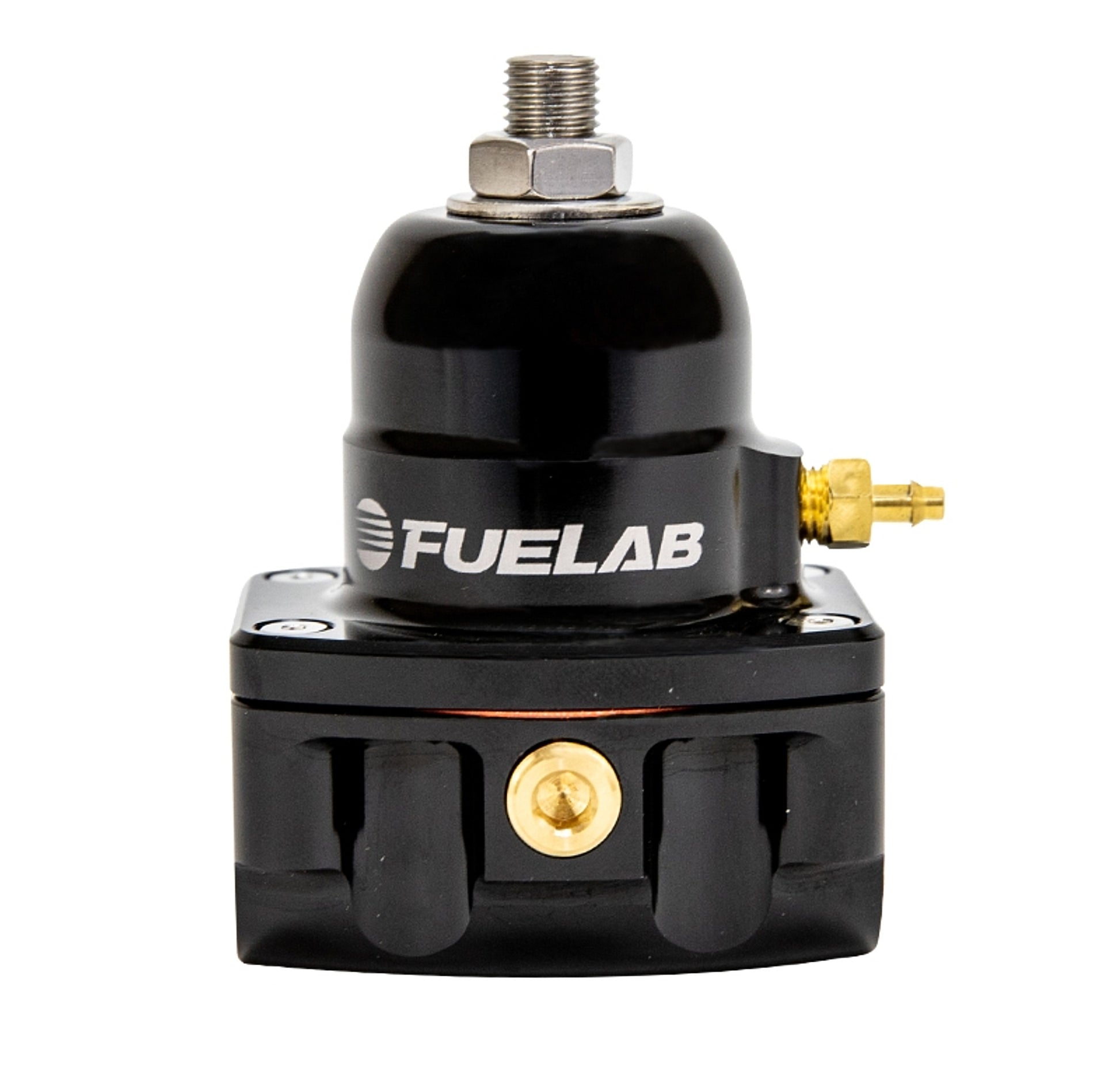 FUELAB FUEL SYSTEMS Fuel Press Reg Ultralght Carb 4-12psi 8AN/6AN FUELAB FUEL SYSTEMS