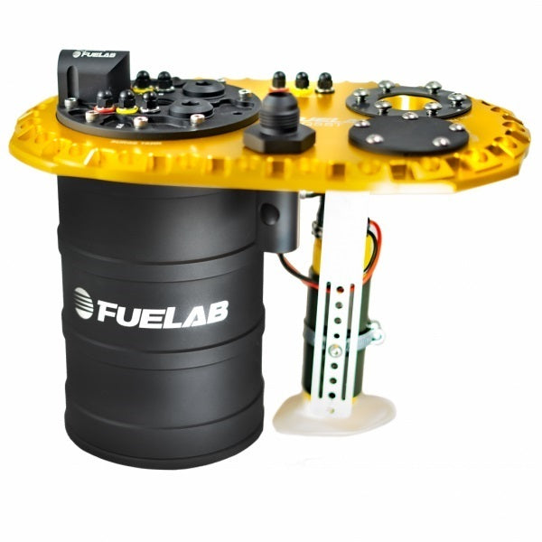 FUELAB FUEL SYSTEMS Surge Tank QSST Dual 340 LPH Pumps FUELAB FUEL SYSTEMS