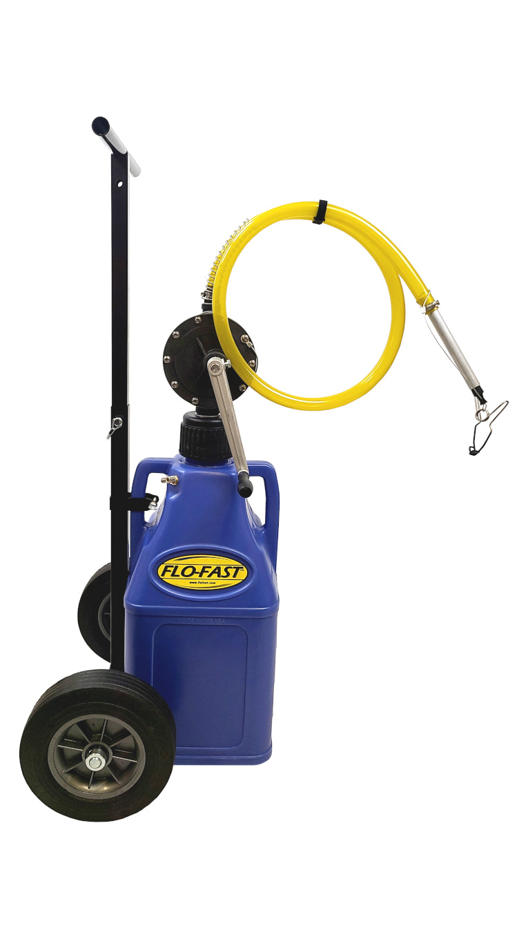 FLO-FAST Transfer Pump Pro Model 7.5 Gallon Blue FLO-FAST