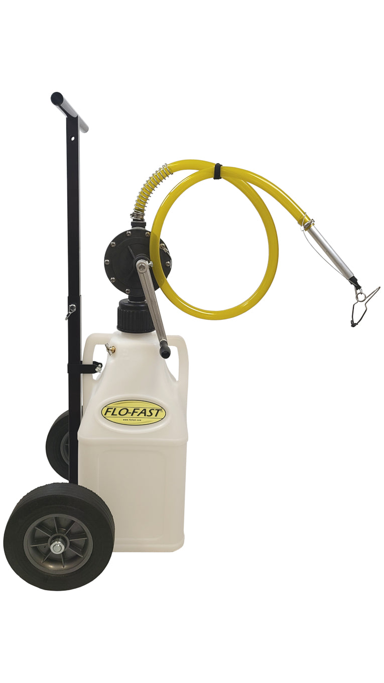 FLO-FAST Transfer Pump Pro Model 7.5 Gallon White FLO-FAST