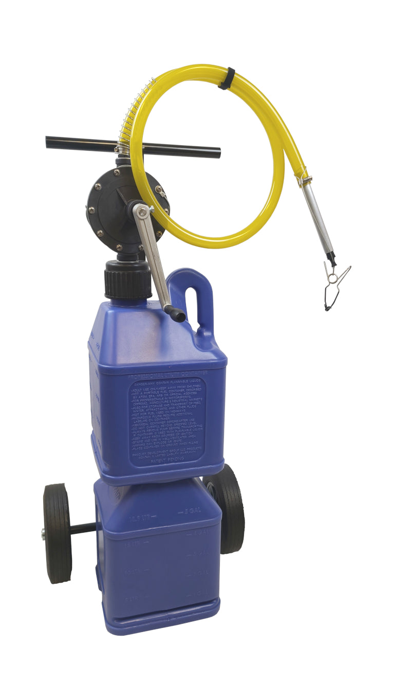 FLO-FAST Transfer Pump Pro Model (2) 5 Gallon Blue FLO-FAST