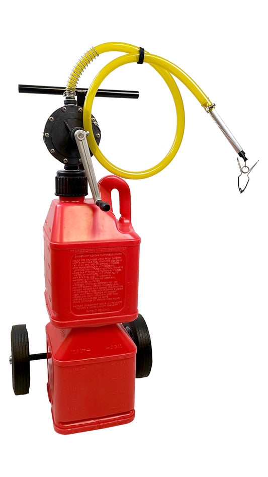 FLO-FAST Transfer Pump Pro Model (2) 5 Gallon Red FLO-FAST