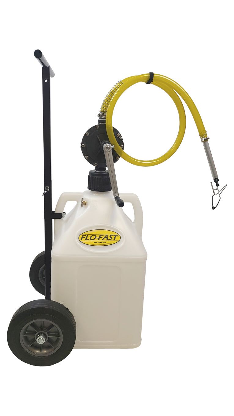 FLO-FAST Transfer Pump Pro Model 15 Gallon White FLO-FAST