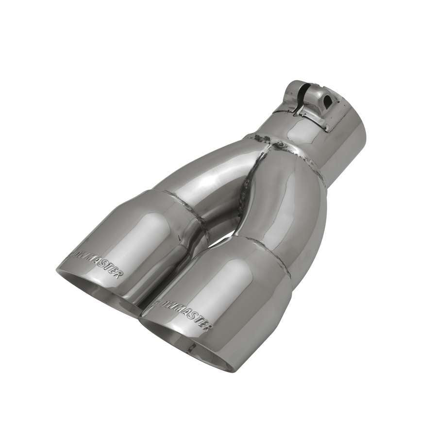 FLOWMASTER Exhaust Tip Embossed Logo Polished FLOWMASTER