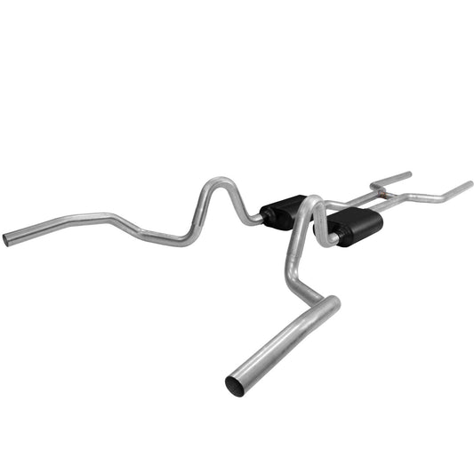 FLOWMASTER Header-Back Exhaust Kit 68-72 Chevelle V8 2.5in FLOWMASTER