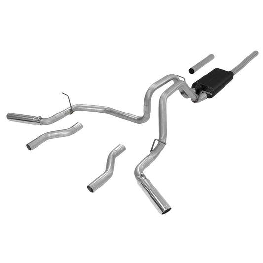 FLOWMASTER Cat-Back Exhaust Kit - 07-10 GM P/U 5.3L FLOWMASTER