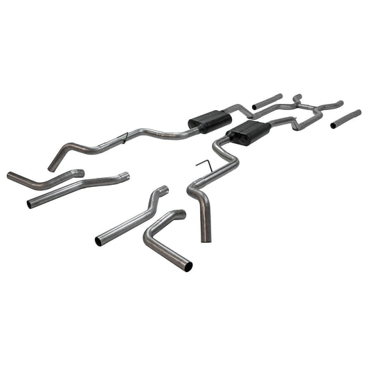 FLOWMASTER 63-66 Chevy C10 P/U Crossmember Back Exhaust FLOWMASTER