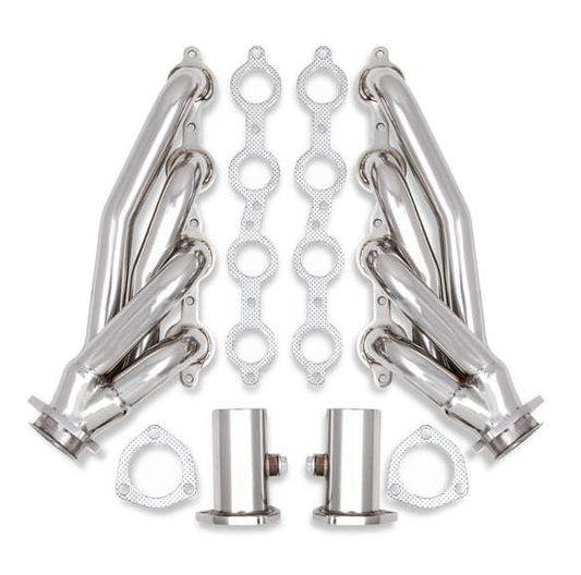 FLOWTECH Exhaust Header Set LS Swap Polished 304 SS FLOWTECH