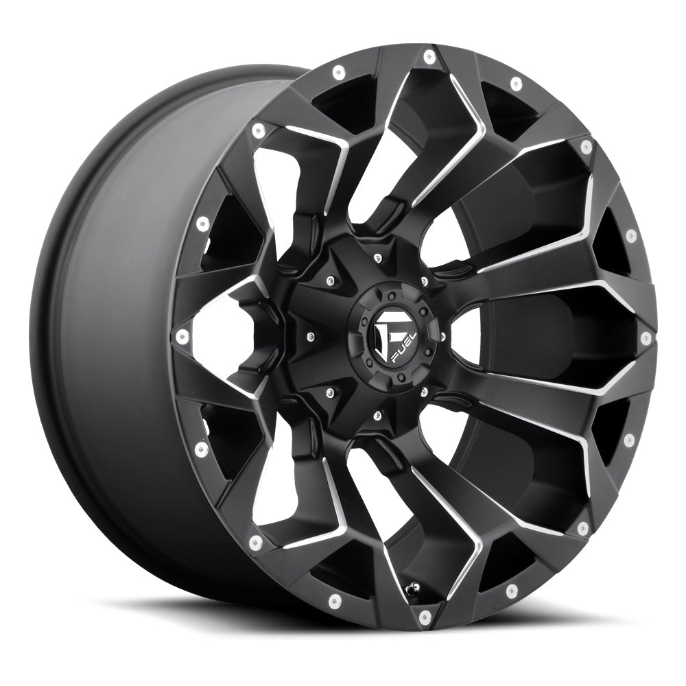 FUEL OFF ROAD Wheel-Assault 20x9 6x135 /6x139.70 Matte Black FUEL OFF ROAD