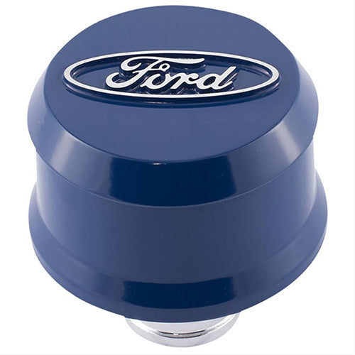 FORD Valve Cover Breather w/ Slant Edge - Alm Blue FORD