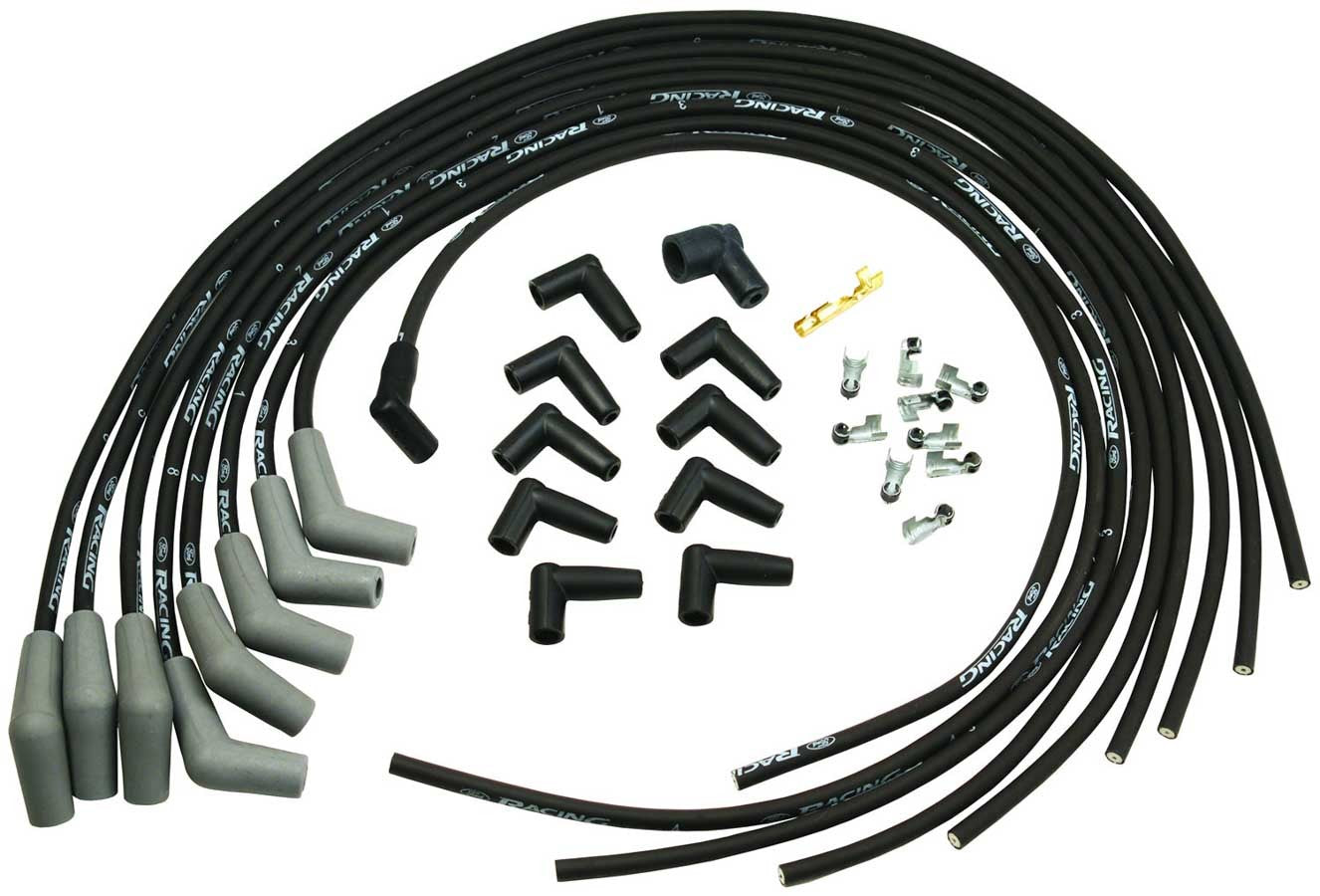 FORD 9mm Black Spark Plug Wire Set FORD