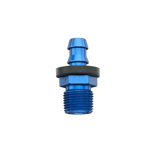 FRAGOLA Hose Fitting #6 Str Push Lock to 3/8NPT FRAGOLA