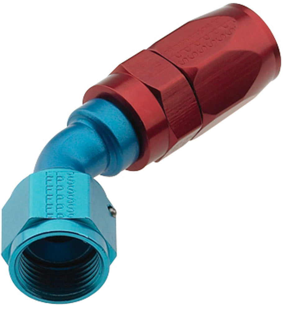 FRAGOLA Hose Fitting #4 45 Deg Pro-Flow FRAGOLA