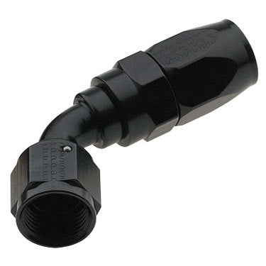 FRAGOLA Hose Fitting #12 60 Deg. to #16 Hose Black FRAGOLA